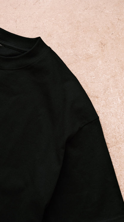 Black 'Core' Short Sleeve Tee (pre-order)