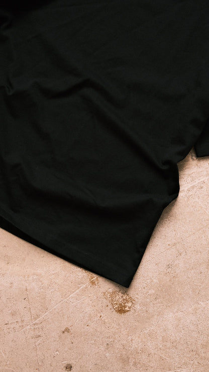 Black 'Core' Short Sleeve Tee (pre-order)