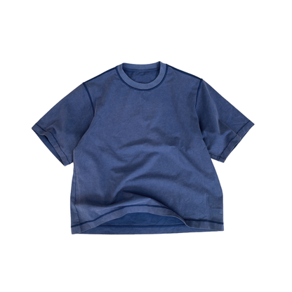 Ocean Wash Blue Short Sleeve Tee (Pre Order)