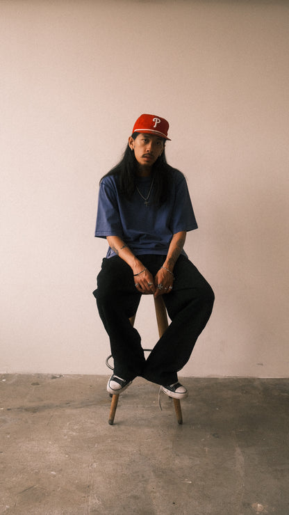 Ocean Wash Blue Short Sleeve Tee (Pre Order)