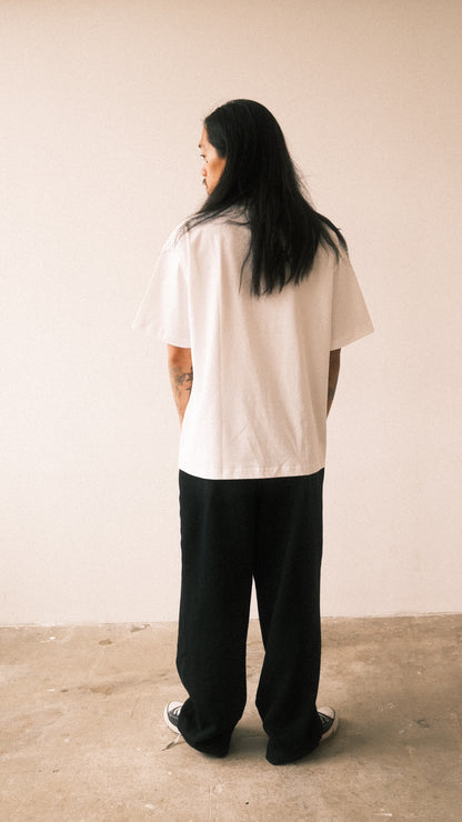 White 'Core' Short Sleeve Tee (pre-order)