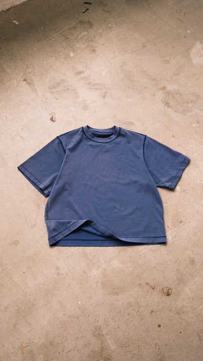 Ocean Wash Blue Short Sleeve Tee (Pre Order)